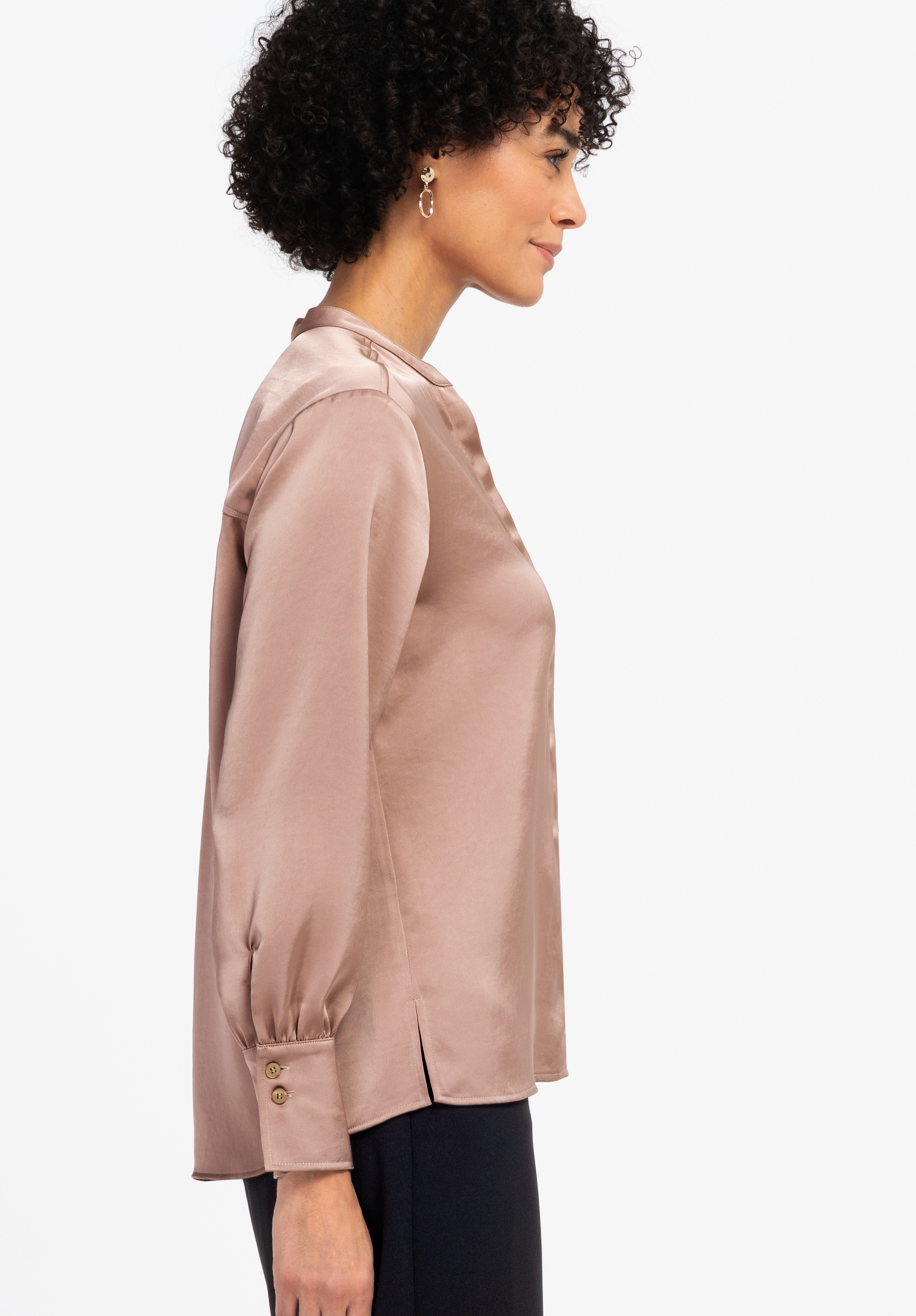 Satinbluse ADINA