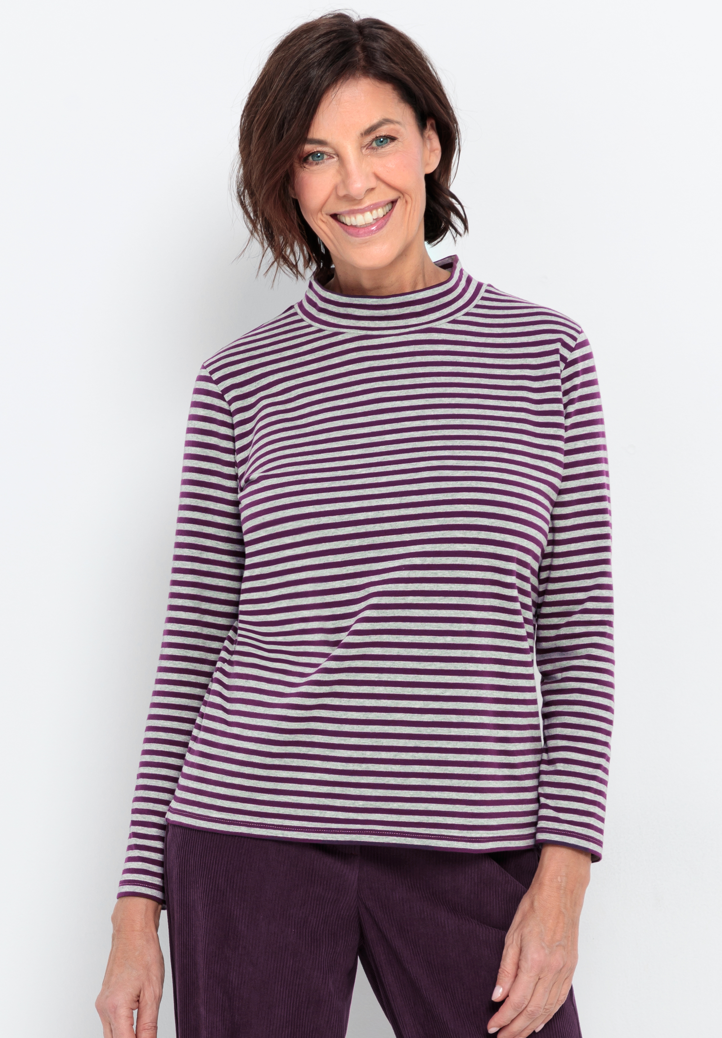 Stehkragenshirt GRETA
