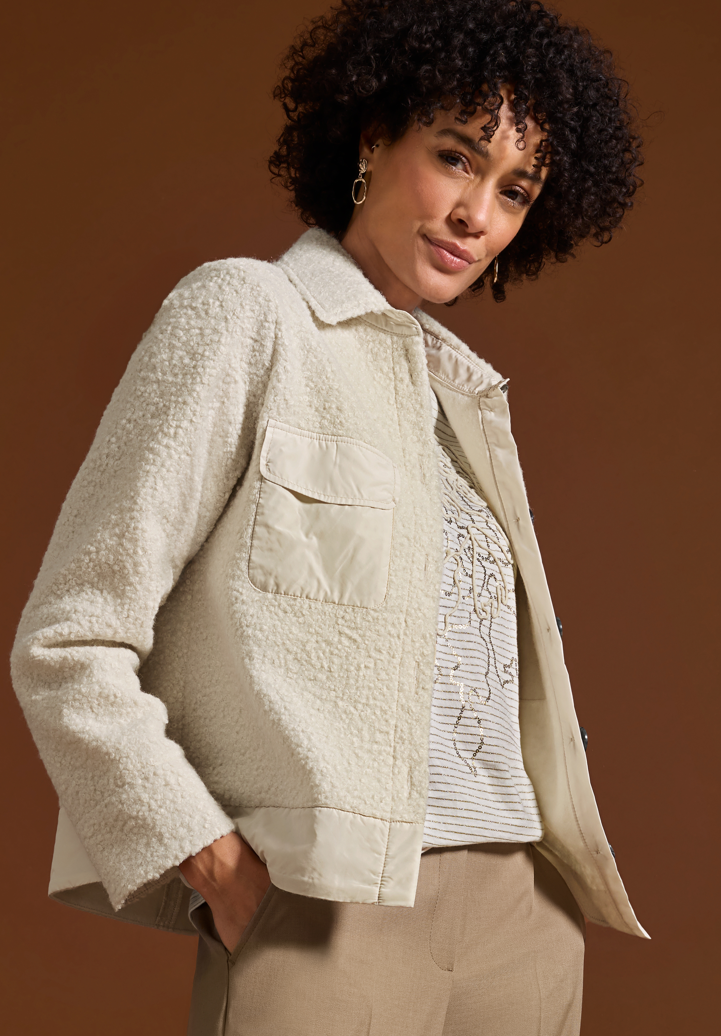 Wolljacke KAROLINA