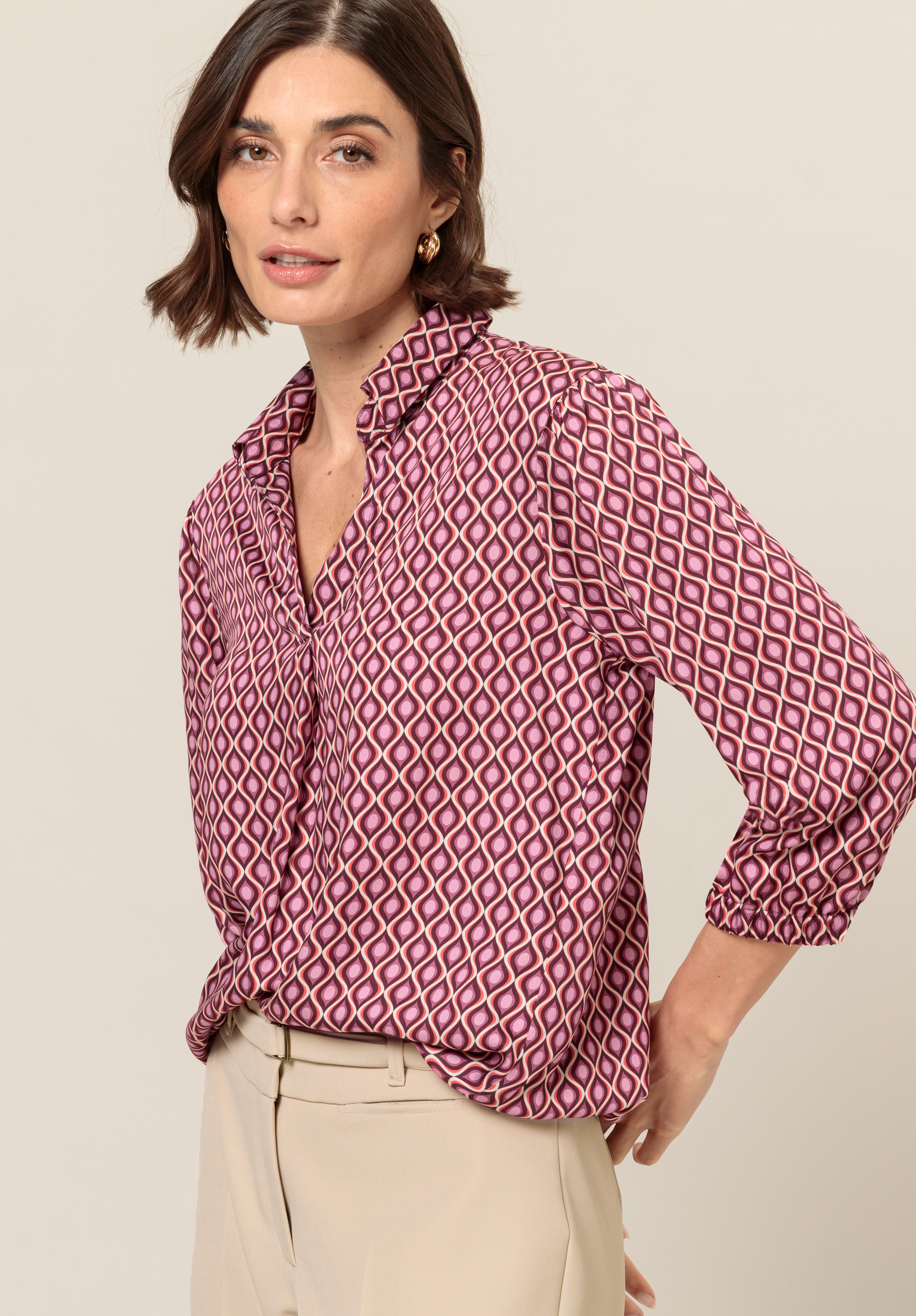 Druckbluse ADINA