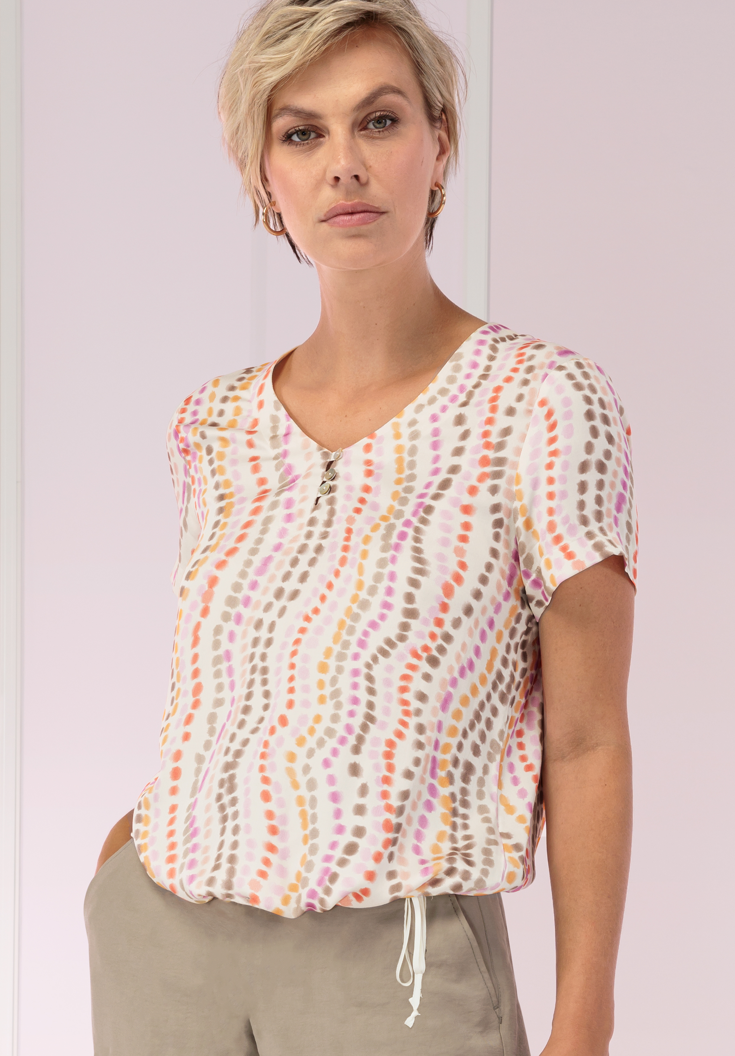 Druckbluse ARWA