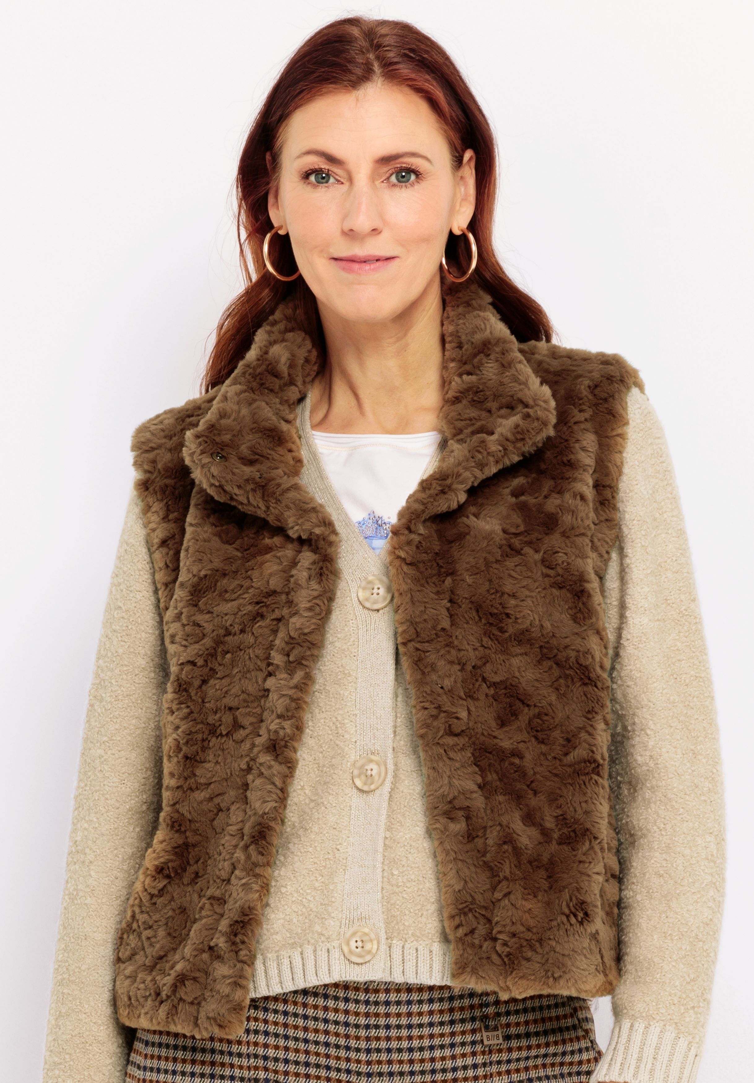 Bianca Fellimitatjacke Tabea