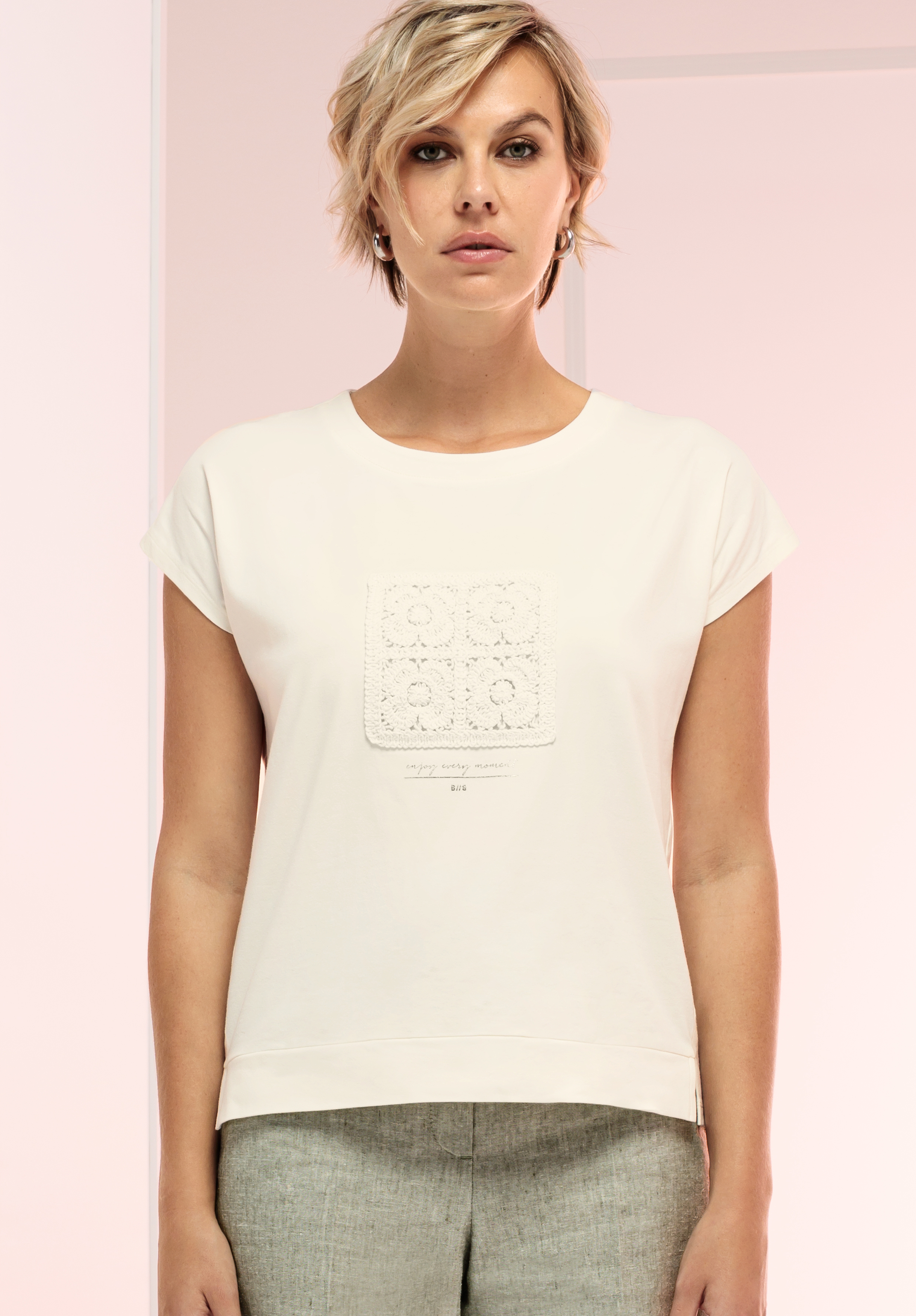 Rundhalsshirt JULIE