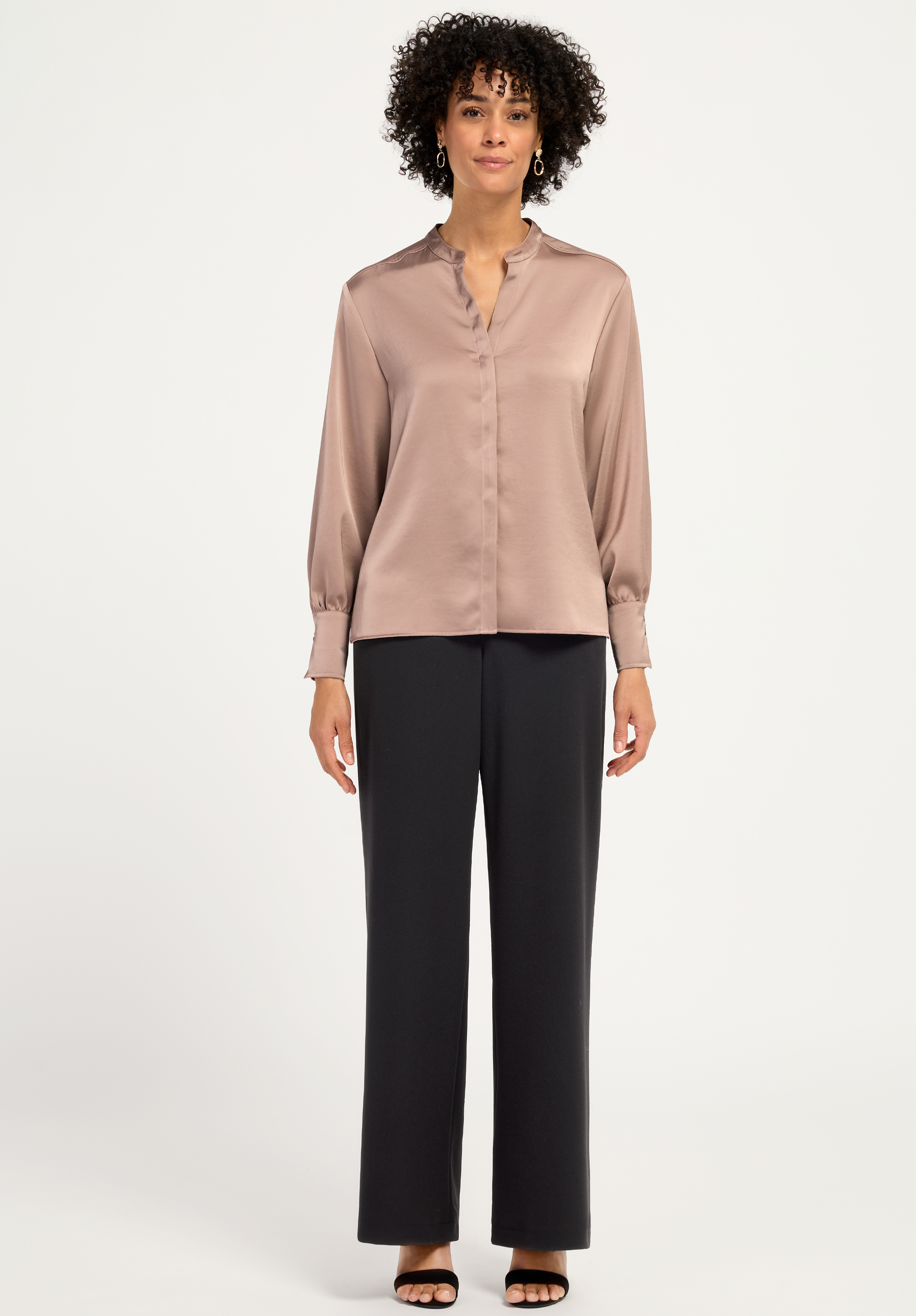 Satinbluse ADINA