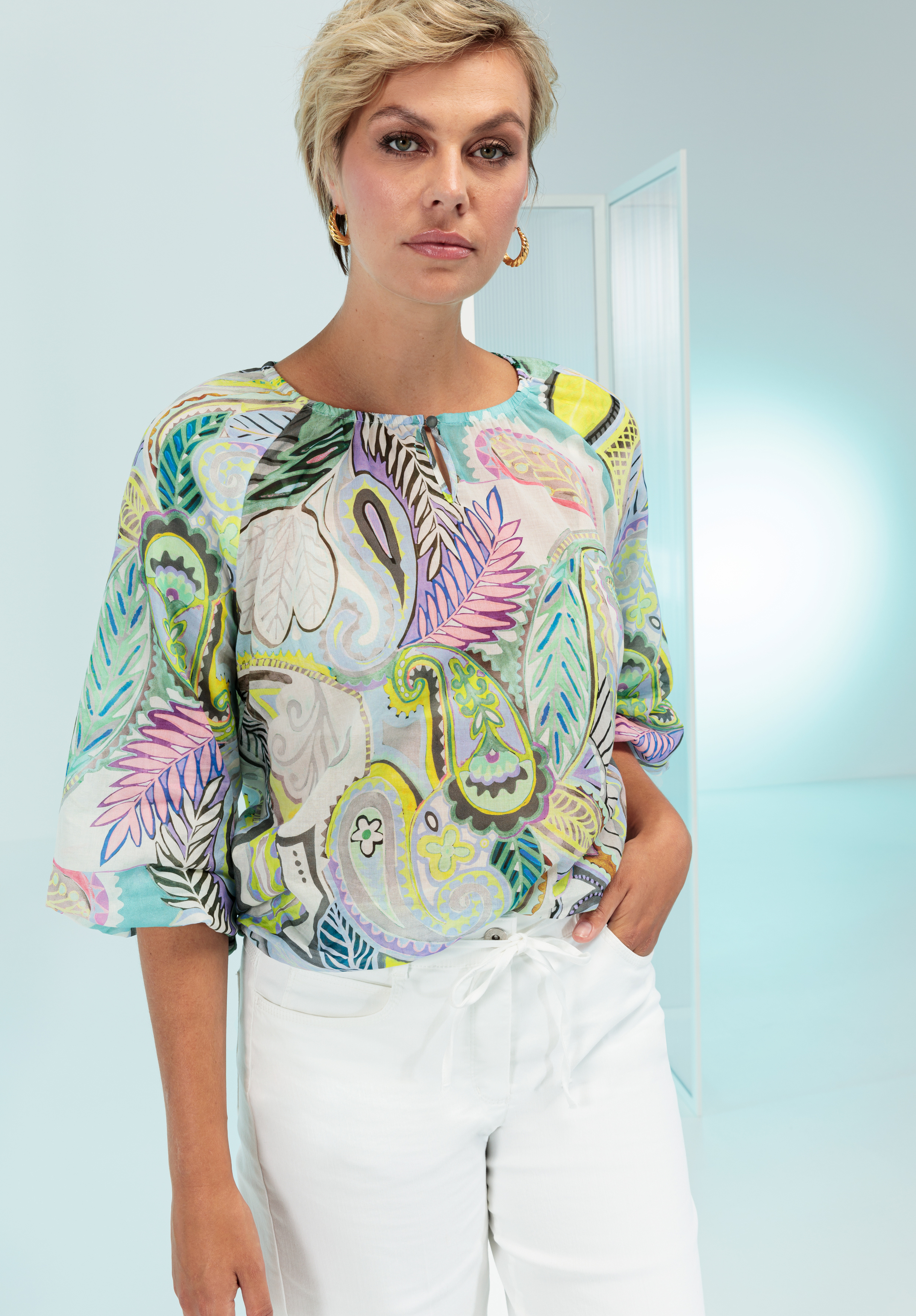 Druckbluse RANA