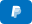 Das PayPal-Logo besteht aus einem fettgedruckten weißen P, das ein helleres blaues P überlappt, und wird zentriert auf einem durchgehend blauen Hintergrund angezeigt.