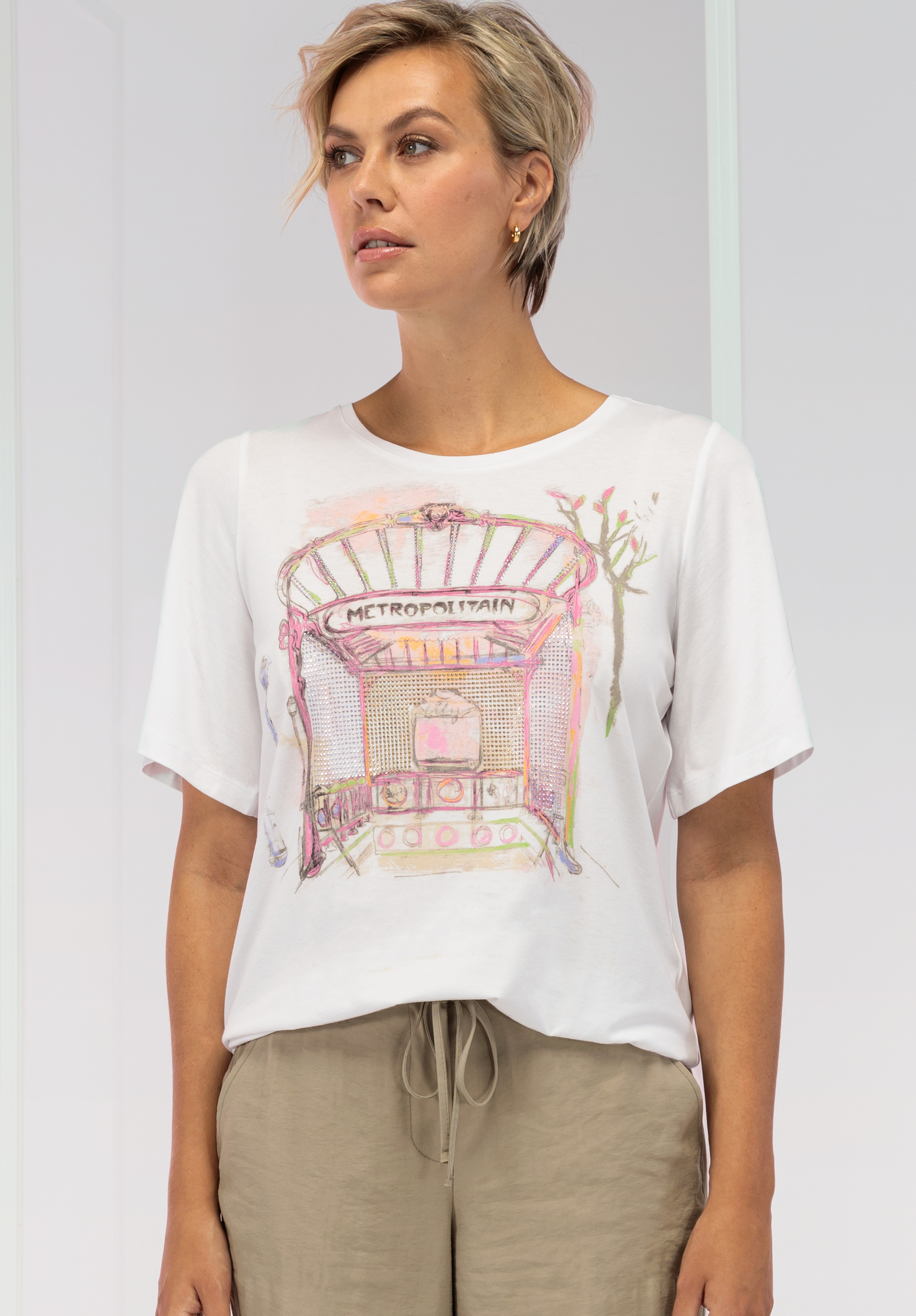 Rundhalsshirt JANINE