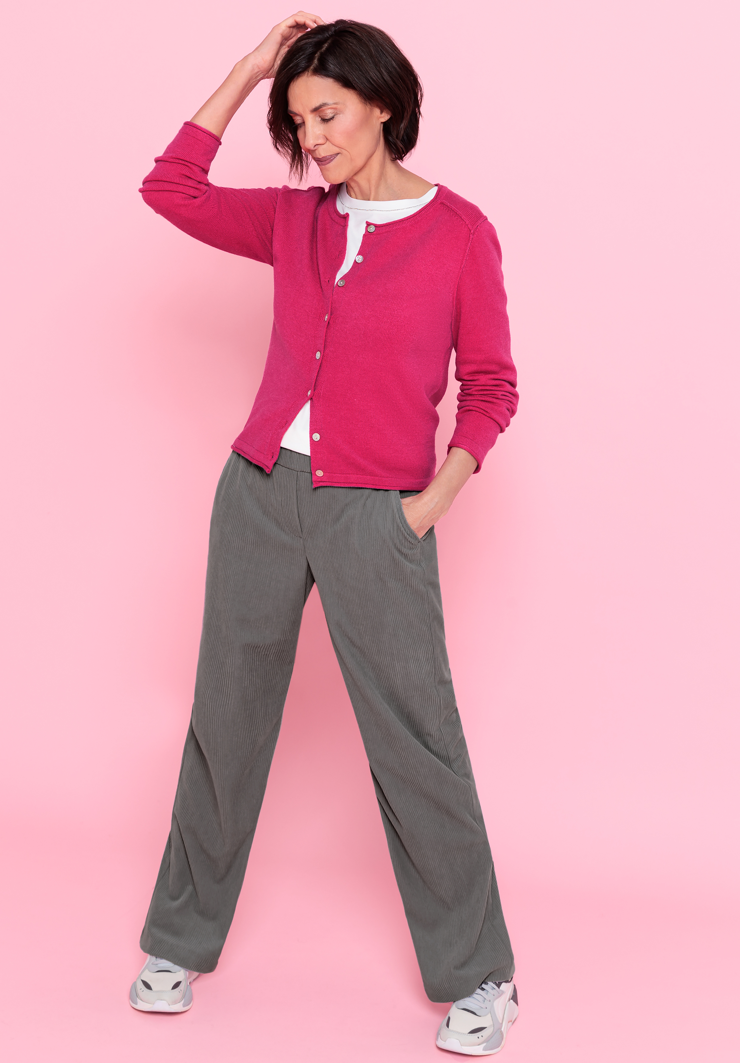 Cardigan RANIS pink 46 68026_31_46_25 - Main Image