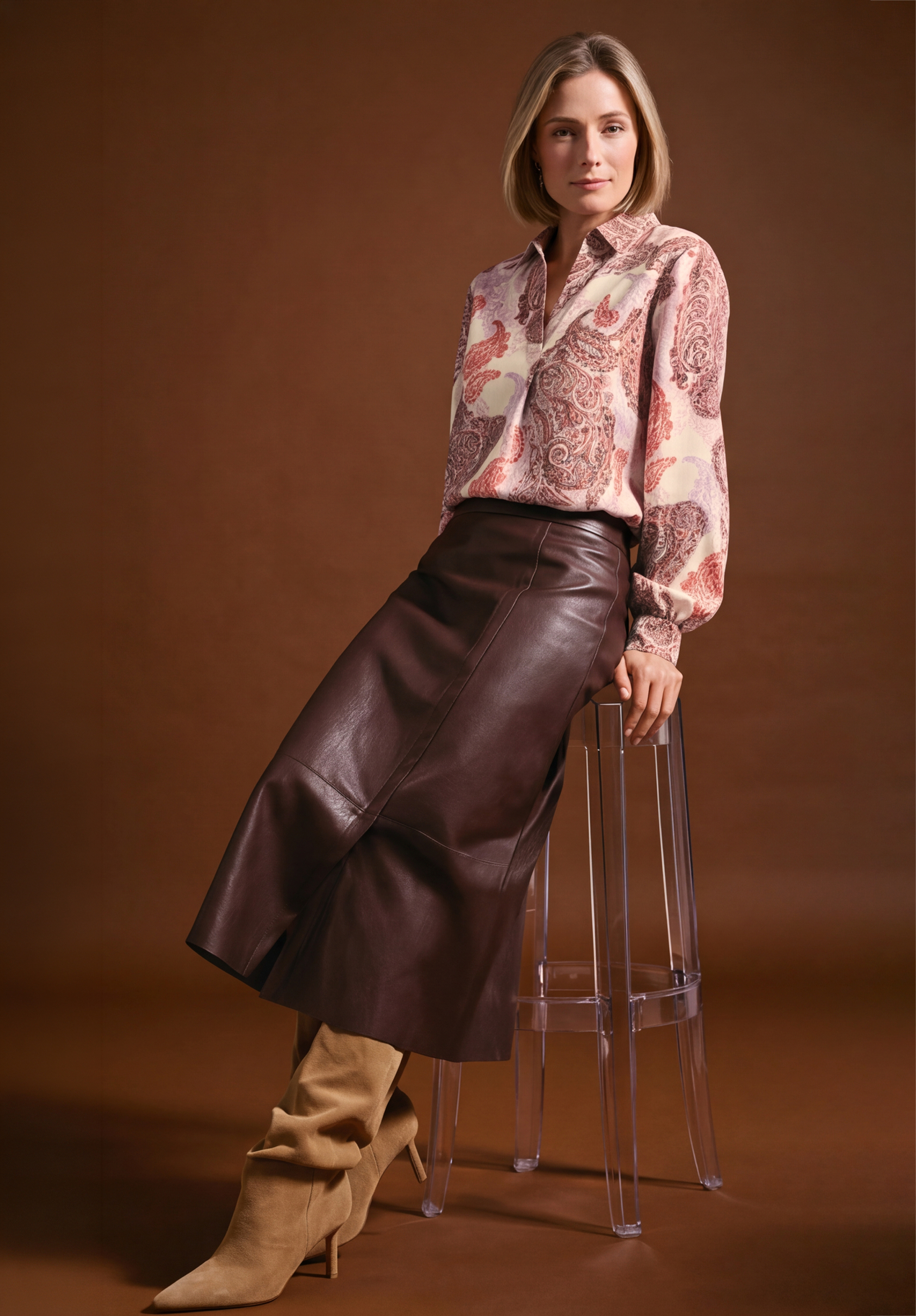 Druckbluse ADINA