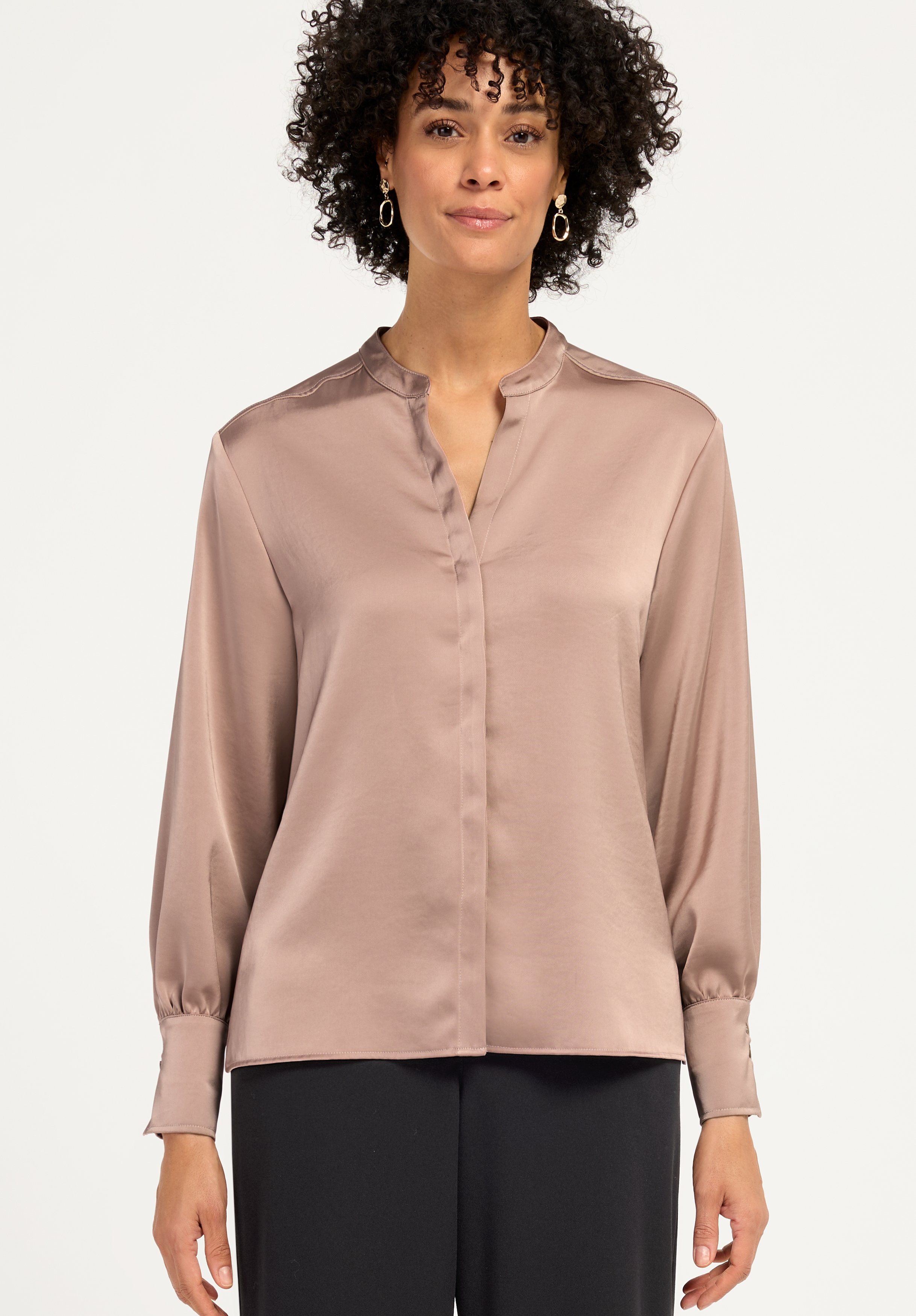 Satinbluse ADINA