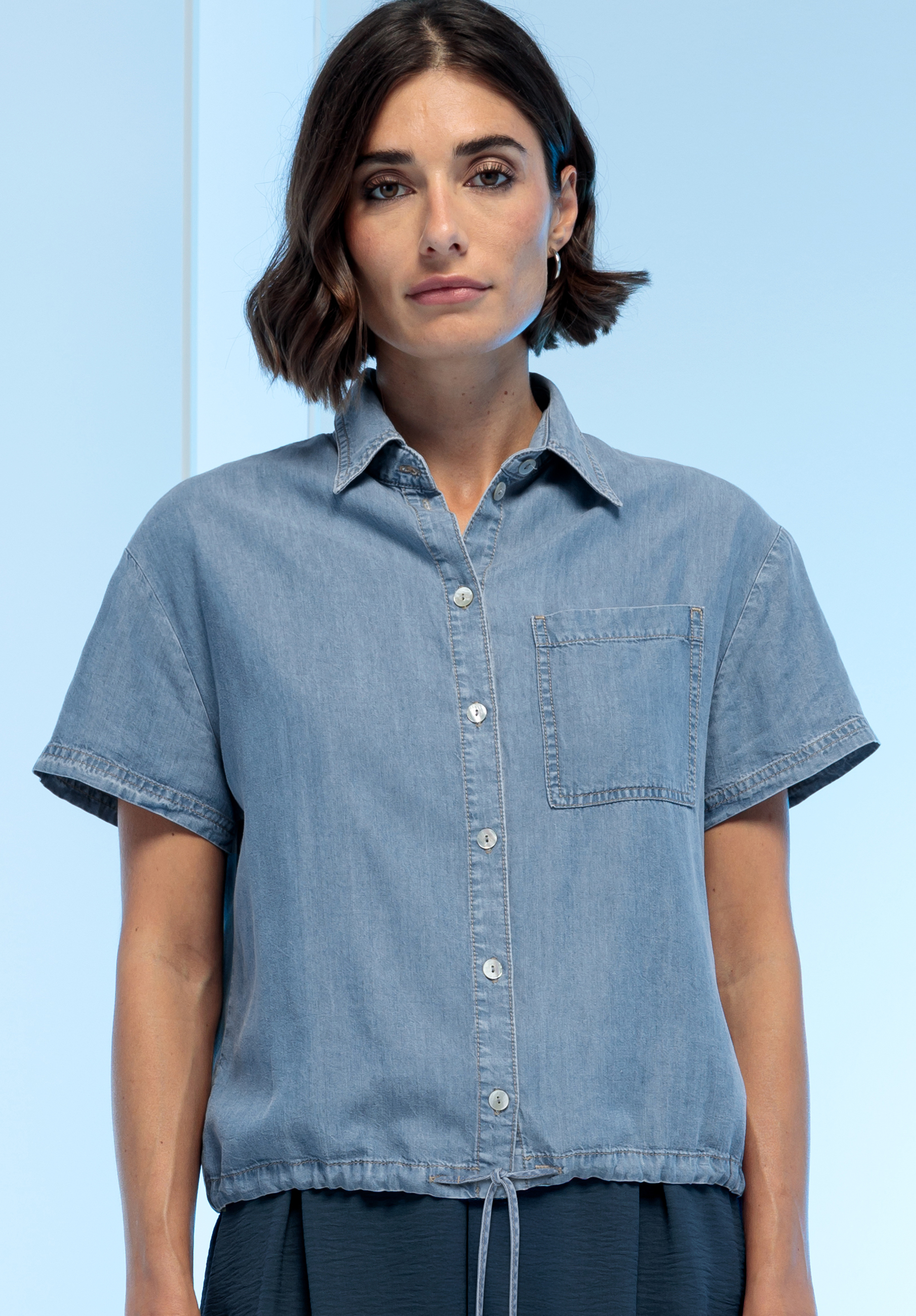 Jeansbluse ANIA